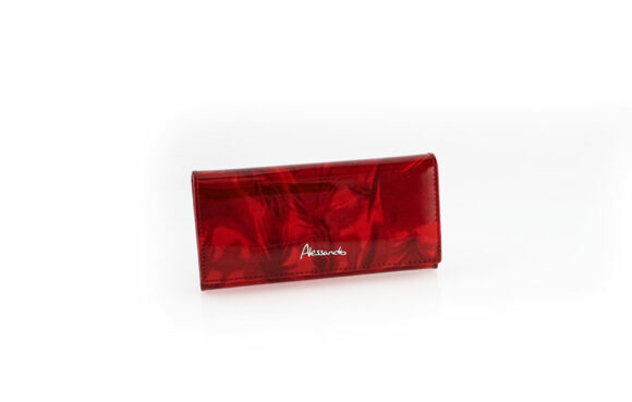 Dámska kožená peňaženka Alessandro 22-52-62 ROSSO